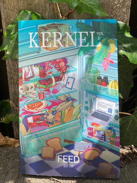 A copy of Kernel 6 in a garden